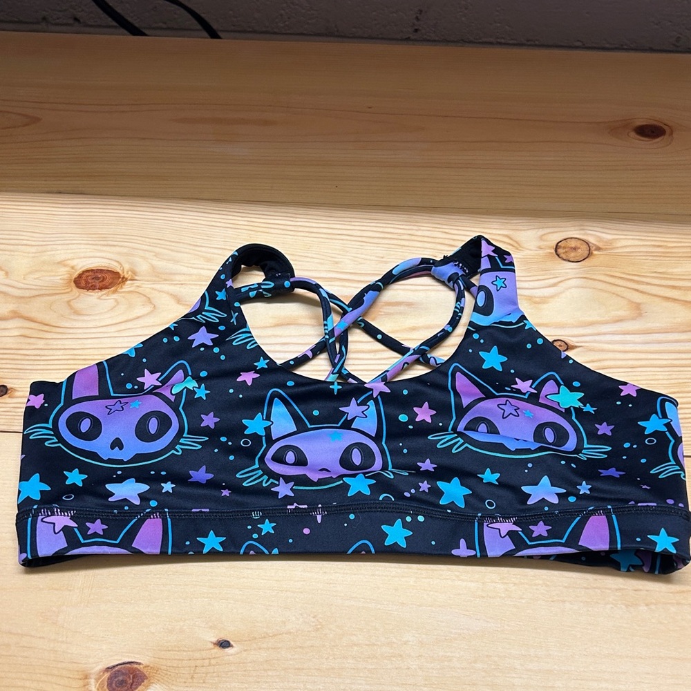 CVG Cosmic Kitty Sports Bra